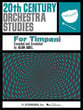 20TH CENTURY ORCH STUDIES TIMPANI cover